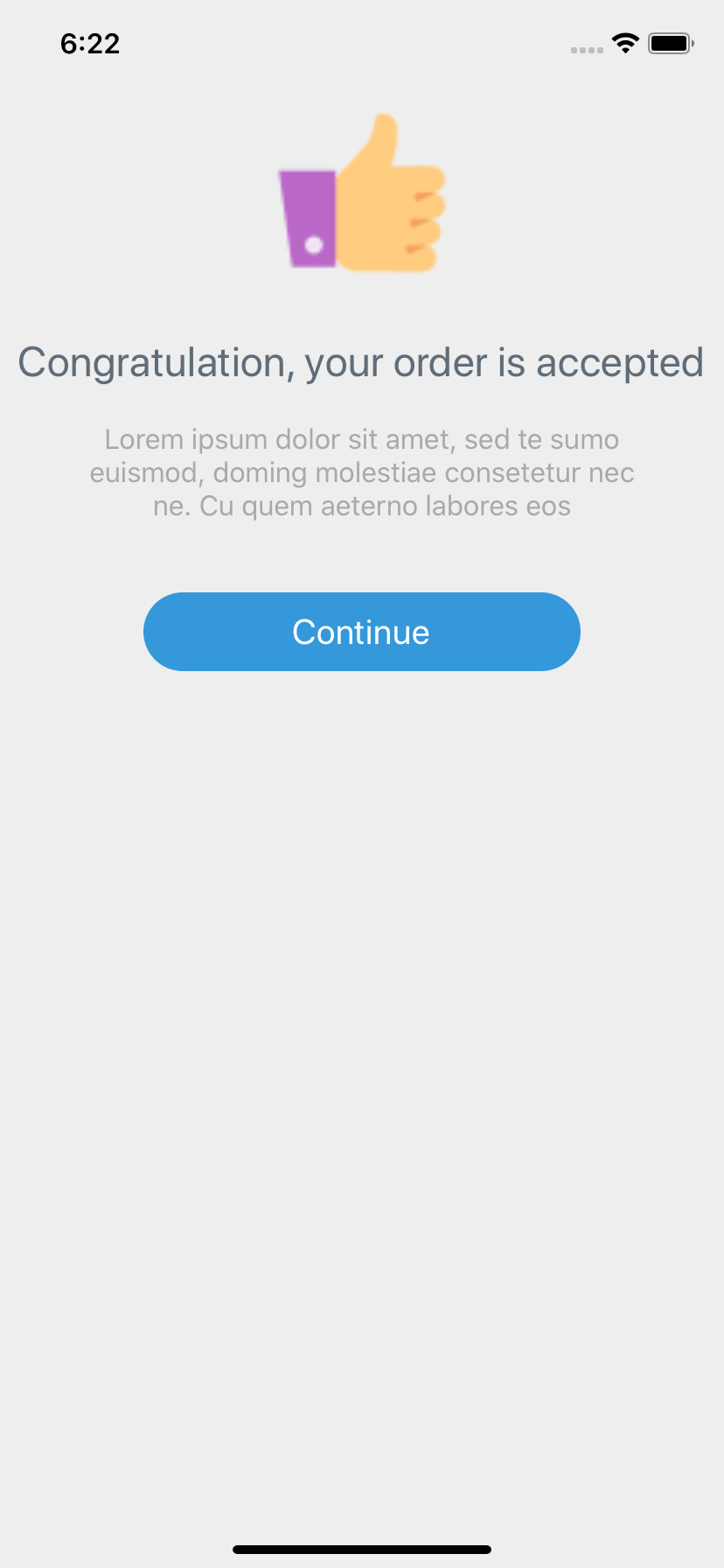 Free react native Congratulation example Free react native Congratulation example