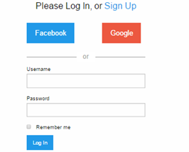 Foundation zurp Simple login form example