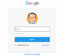 Foundation zurp Login form like google example