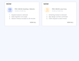 Bootstrap example and template. events card widget Bootstrap example and template. events card widget