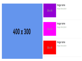 Bootstrap example and template. Nesting Columns image