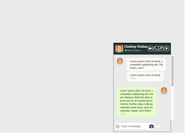 Bootstrap example and template. Whatsapp Chat Box POPUP Bootstrap example and template. Whatsapp Chat Box POPUP