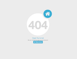 Bootstrap example and template. 404 error page option Bootstrap example and template. 404 error page option