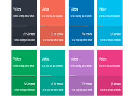 Bootstrap example and template. Bootstrap 3 colors progress bar with titles