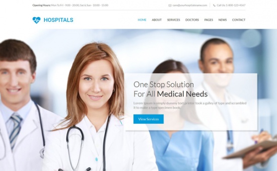 Bootstrap MediPlus Bootstrap Multipurpose Medical Template template