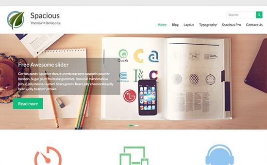 Bootstrap Spacious Free WordPress Theme template Bootstrap Spacious Free WordPress Theme template