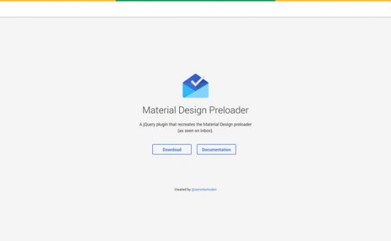 Utility Material Design Preloader