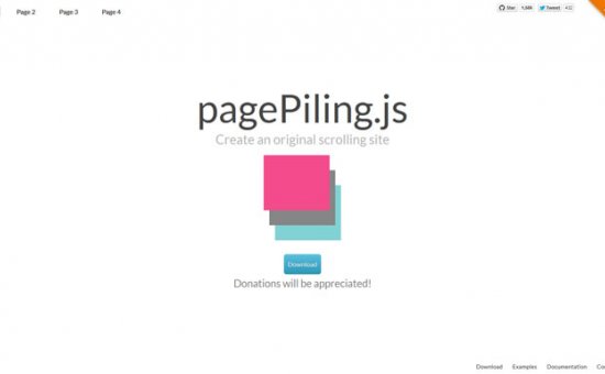 Utility pagePiling js