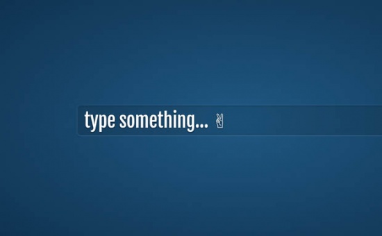 Bootstrap framework utility Fancy Input