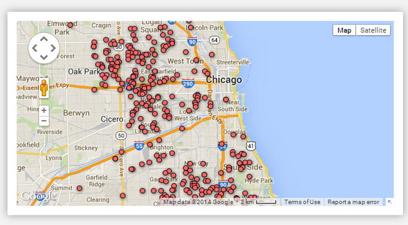 Bootstrap framework utility Gmaps jQuery Map Plugin