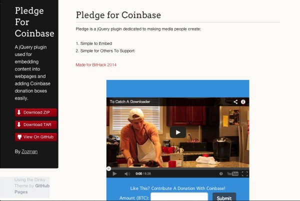 Utility Pledge For Coinbase